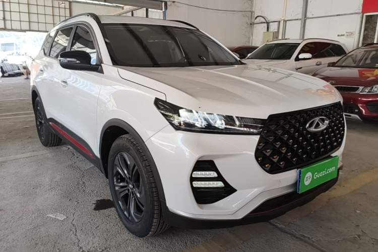 Used Chery Tiggo 7 2023 Supercharged Edition 1.5T CVT Super Warrior Front Right 45 Deg