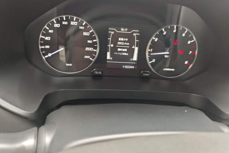 Used Chery Tiggo 7 2023 Supercharged Edition 1.5T Manual Supercharged Defender Odometer Close Up