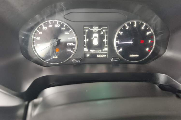 Used Chery Tiggo 7 2023 Supercharged Edition 1.5T CVT Super Warrior Odometer Close Up