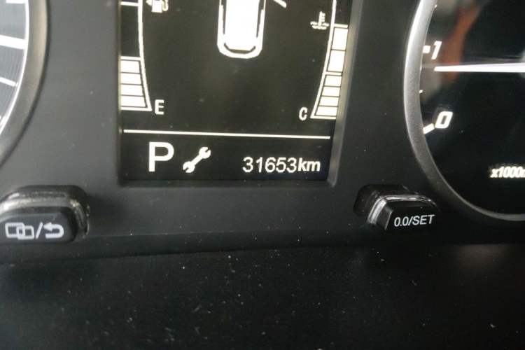 Used Chery Tiggo 7 2023 Supercharged Edition 1.5T CVT Super Warrior Odometer Close Up
