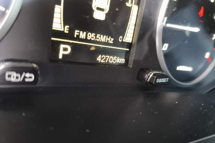 Used Chery Tiggo 7 2023 1.5T CVT New Dynamic Edition Odometer Close Up