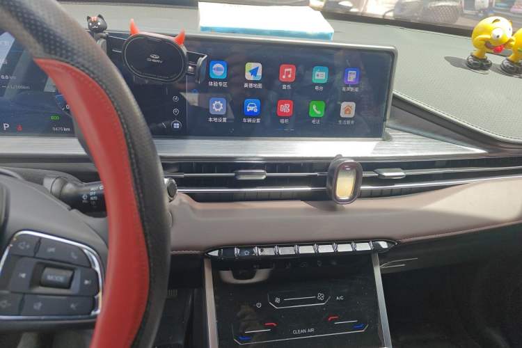 Used Chery Tiggo 7 2024 1.5T CVT Luxury Edition Audio And AC Panel