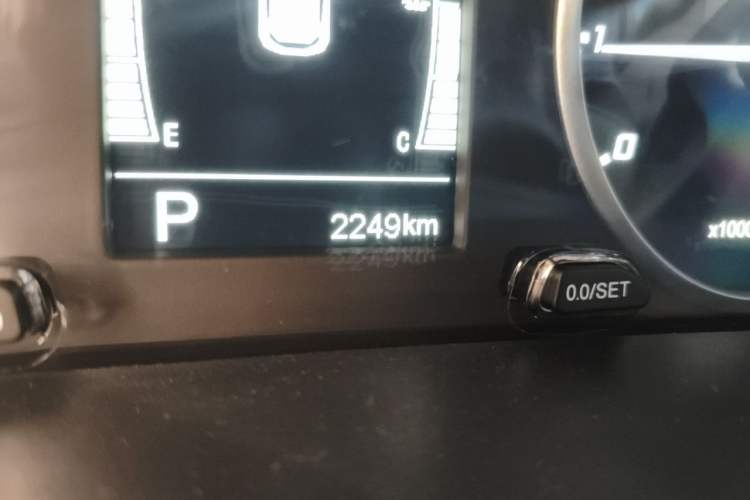 Used Chery Tiggo 7 2024 Supercharged Edition 1.5T CVT Supercharged Luxury Odometer Close Up