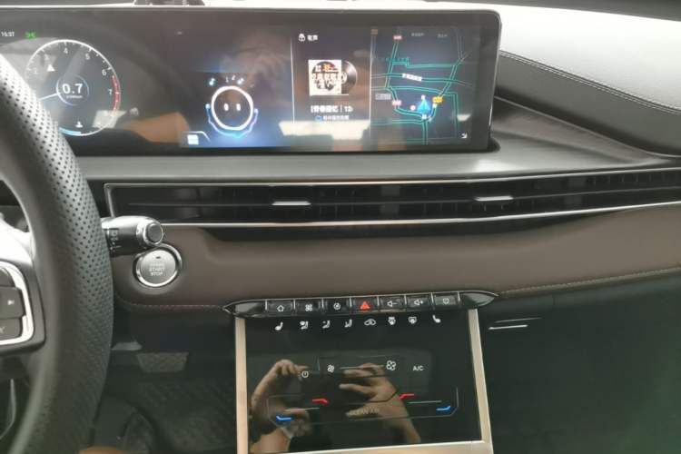 Used Chery Tiggo 7 2024 1.5T CVT Luxury Edition Audio And AC Panel