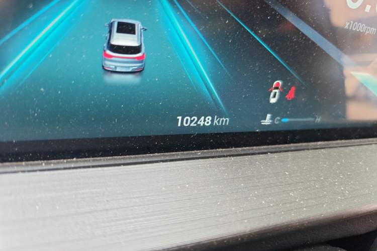 Used Chery Tiggo 7 2024 1.5T Manual Glory Edition Odometer Close Up