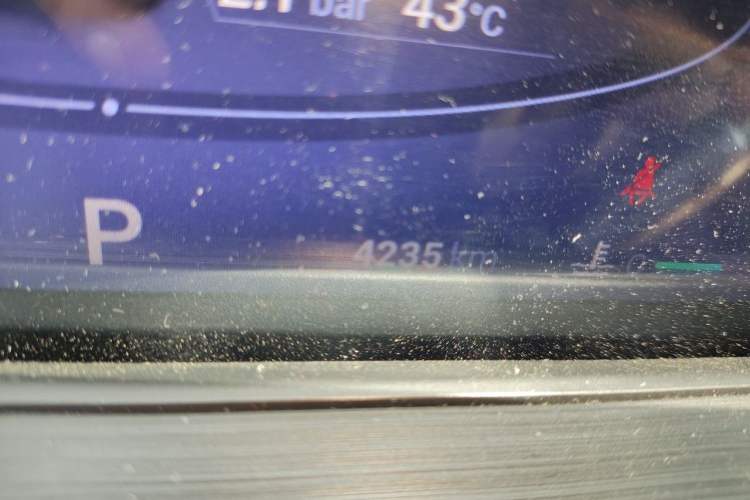 Used Chery Tiggo 7 2024 1.5T CVT Luxury Edition Odometer Close Up