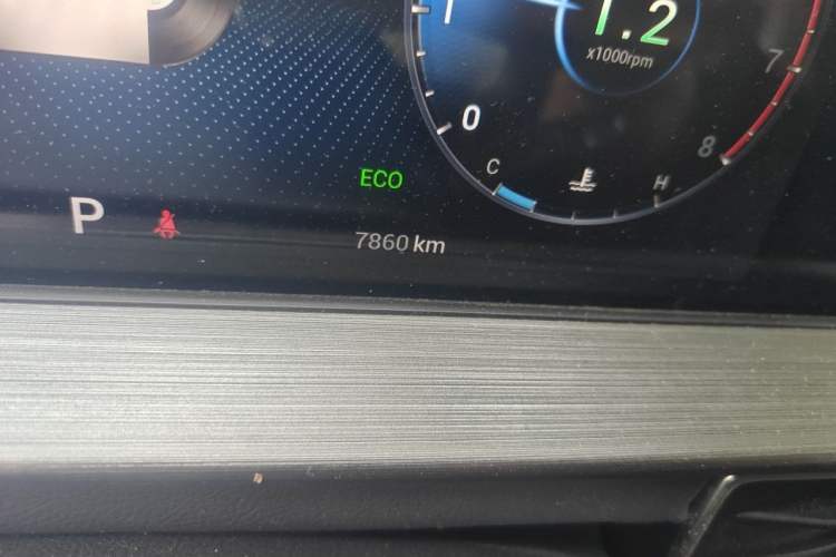 Used Chery Tiggo 7 2024 1.5T CVT Village Super Edition Odometer Close Up