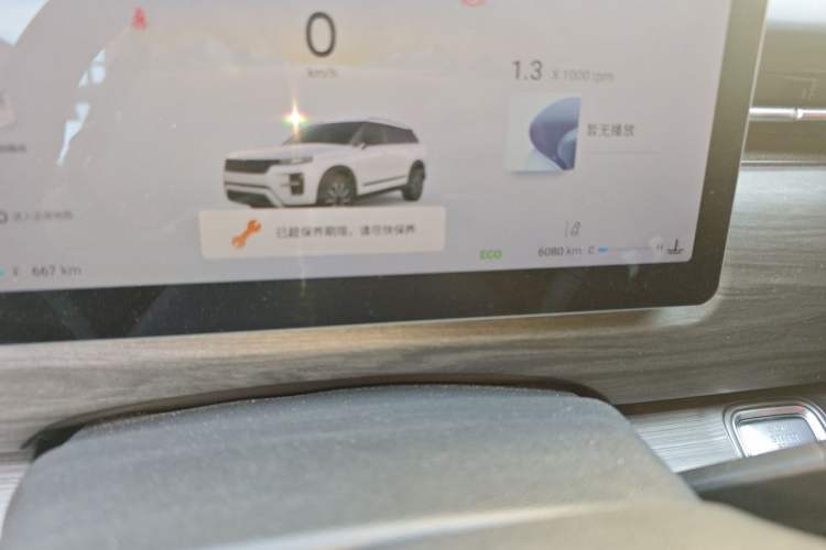 Used Chery Tiggo 7 2025 Model High-Energy Edition 1.5T Jing Two-Wheel Drive Version Odometer Close Up