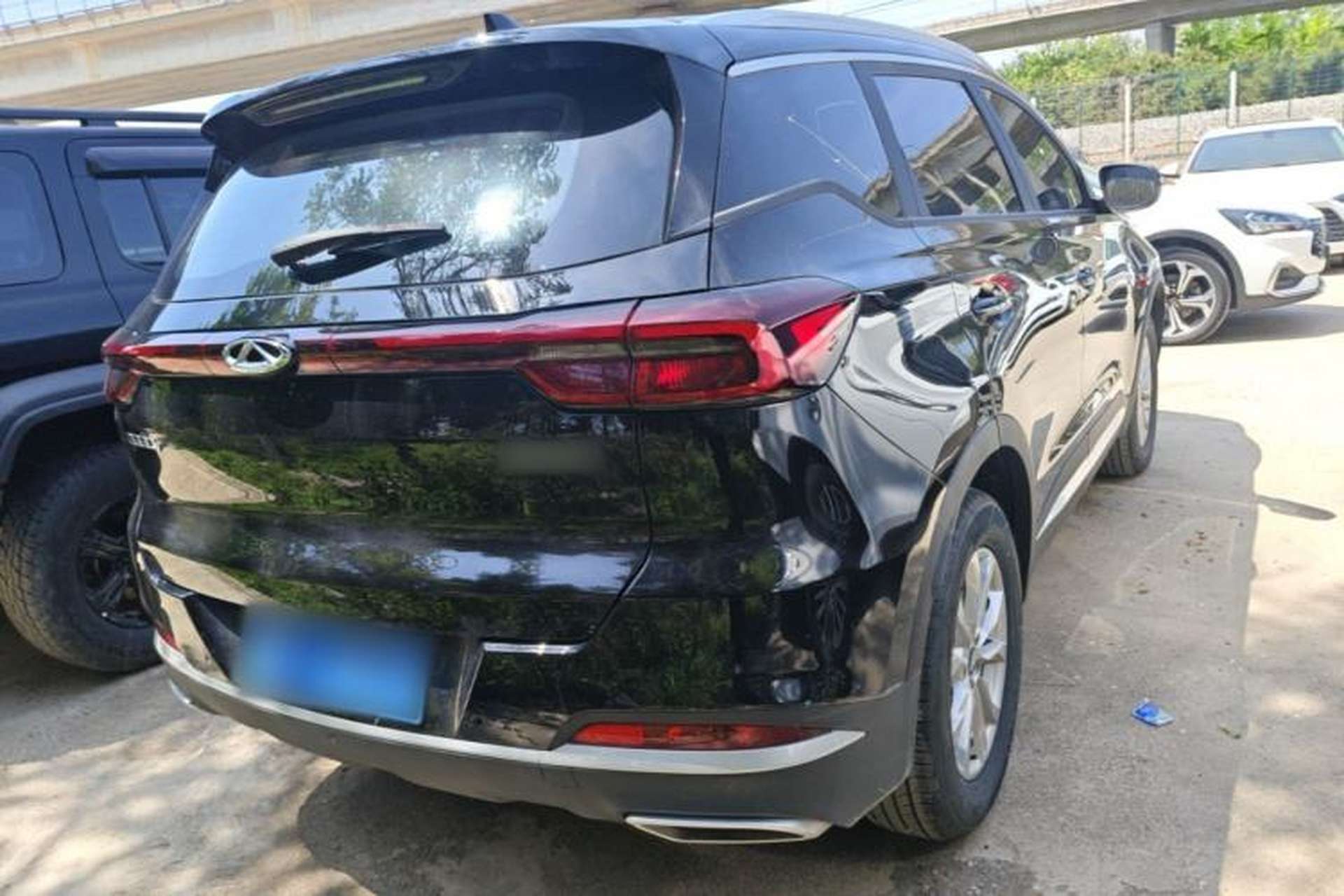 Used Chery Tiggo 7 2025 Excellence Version 1.5T CVT Luxury Edition Rear Right 45 Deg