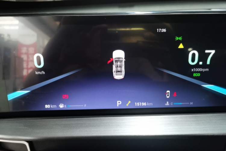 Used Chery Tiggo 7 2025 Excellence Version 1.5T CVT Luxury Edition Instrument Cluster