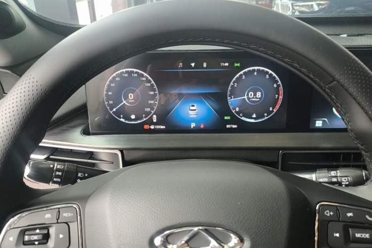 Used Chery Tiggo 7 2025 Excellence Version 1.5T CVT Luxury Edition Instrument Cluster