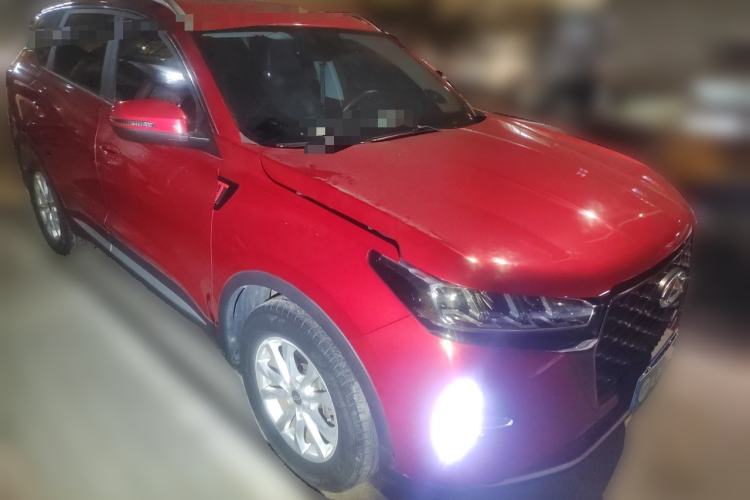 Used Chery Tiggo 7 PLUS 2021 1.5T CVT Luxury Model Front Right 45 Deg