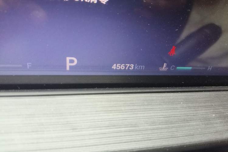 Used Chery Tiggo 7 PLUS 2021 1.5T CVT Luxury Model Odometer Close Up
