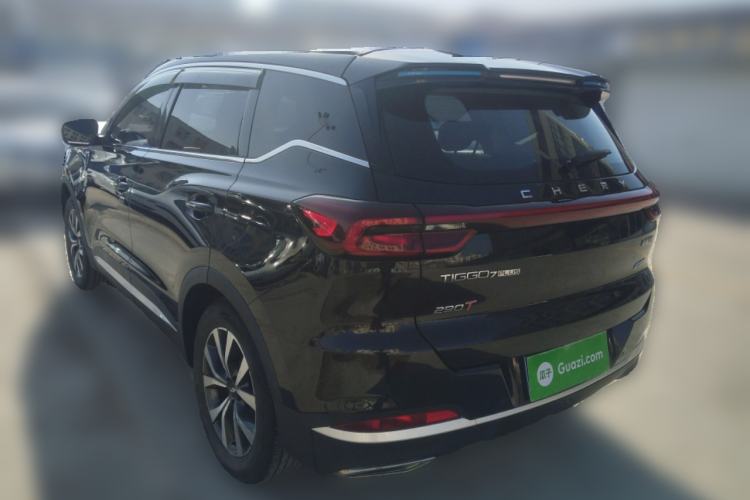 Used Chery Tiggo 7 PLUS 2021 Kunpeng Edition 1.6 TGDI DCT Prestige Model Rear Left 45 Deg