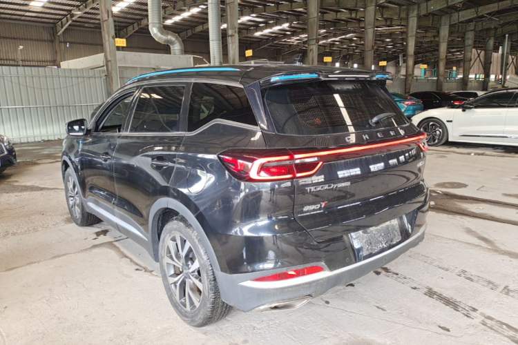 Used Chery Tiggo 7 PLUS 2021 Kunpeng Edition 1.6 TGDI DCT Prestige Model Rear Left 45 Deg