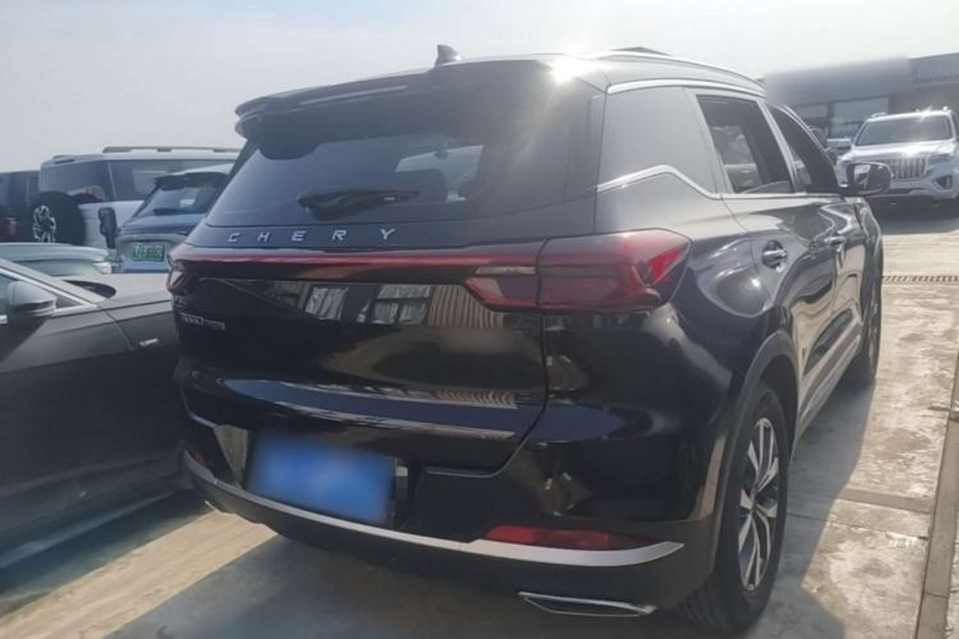 Used Chery Tiggo 7 PLUS 2021 1.5T CVT Prestige Model Rear Right 45 Deg