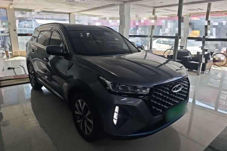Used Chery Tiggo 7 PLUS 2021 Kunpeng Edition 1.6 TGDI DCT Prestige Model Front Right 45 Deg