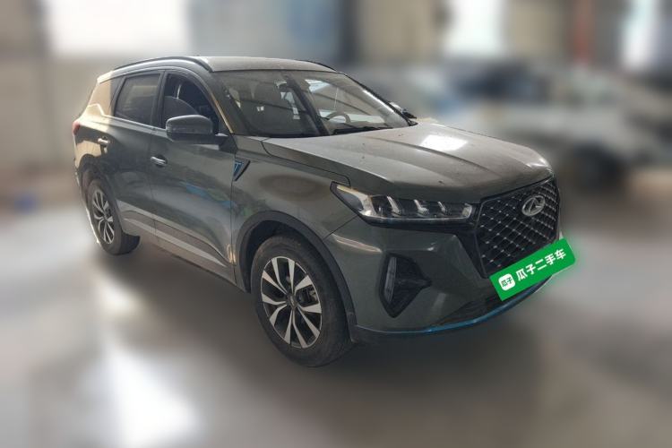 Used Chery Tiggo 7 PLUS 2021 Kunpeng Edition 1.6 TGDI DCT Prestige Model Front Right 45 Deg