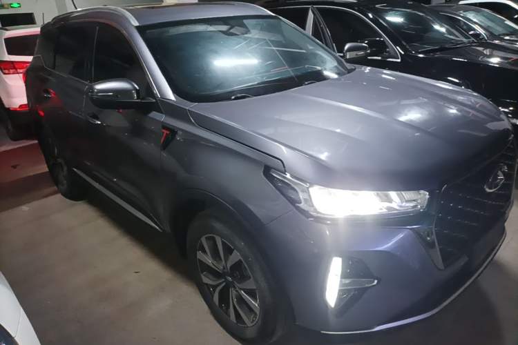 Used Chery Tiggo 7 PLUS 2021 1.5T CVT Luxury Model Front Right 45 Deg
