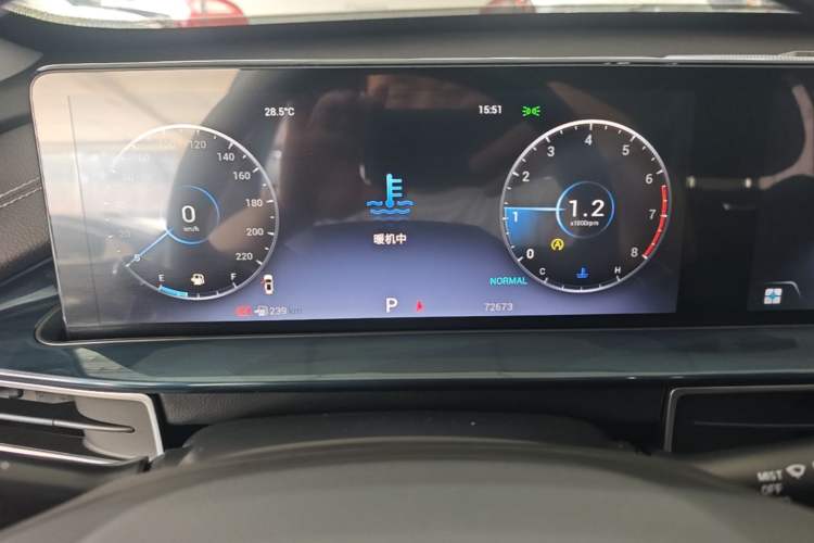 Used Chery Tiggo 7 PLUS 2021 Kunpeng Edition 1.6 TGDI DCT Prestige Model Instrument Cluster