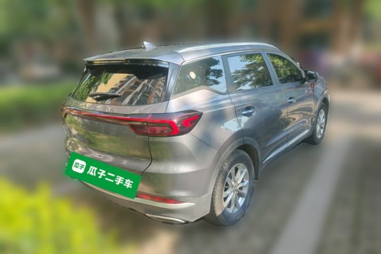 Used Chery Tiggo 7 PLUS 2021 1.5T CVT Fashion Edition Rear Right 45 Deg