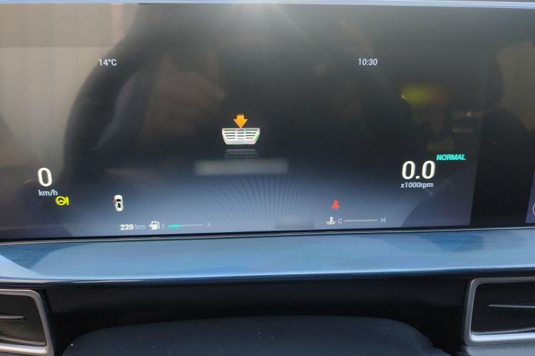Used Chery Tiggo 7 PLUS 2021 Kunpeng Edition 1.6 TGDI DCT Prestige Model Instrument Cluster