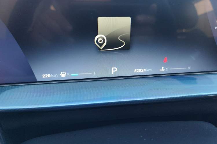 Used Chery Tiggo 7 PLUS 2021 Kunpeng Edition 1.6 TGDI DCT Prestige Model Odometer Close Up