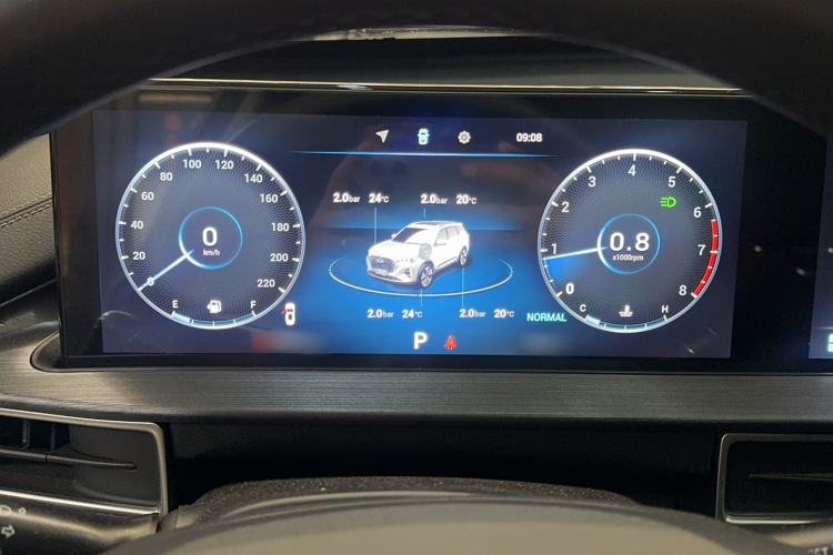 Used Chery Tiggo 7 PLUS 2021 Kunpeng Edition 1.6TGDI DCT Luxury Model Instrument Cluster