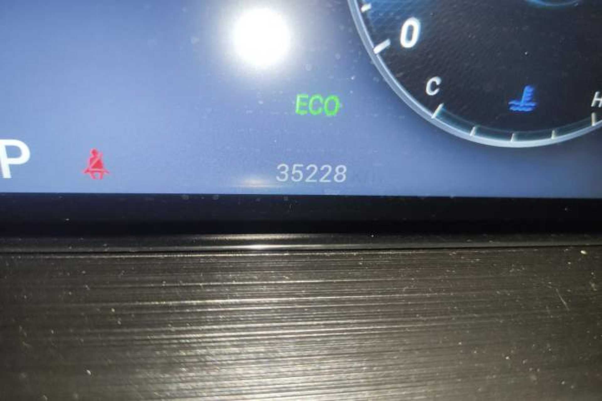 Used Chery Tiggo 7 PLUS 2021 1.5T CVT Luxury Model Odometer Close Up