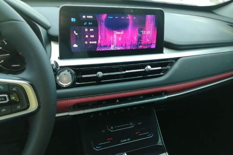 Used Chery Tiggo 7 PLUS 2021 1.5T CVT Prestige Model Audio And AC Panel