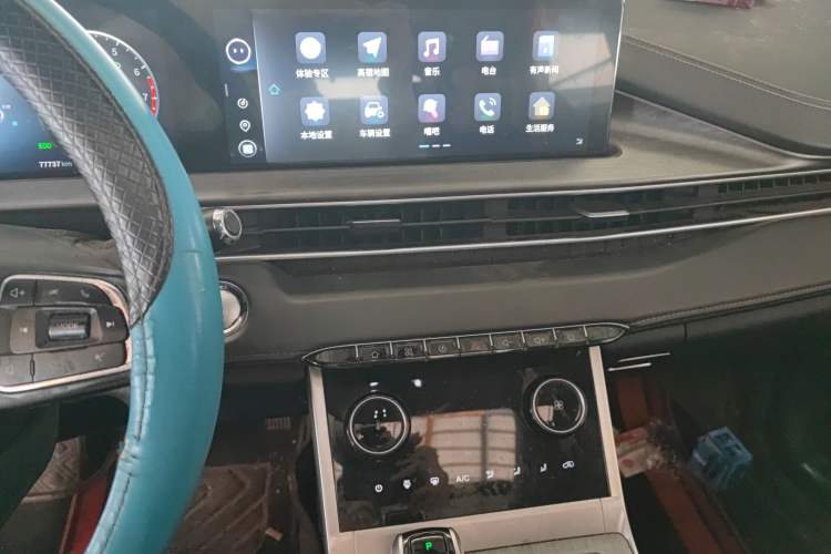 Used Chery Tiggo 7 PLUS 2021 1.5T CVT Prestige Model Audio And AC Panel