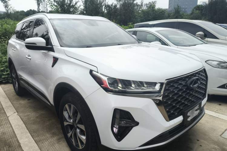 Used Chery Tiggo 7 PLUS 2021 1.5T CVT Prestige Model Front Right 45 Deg