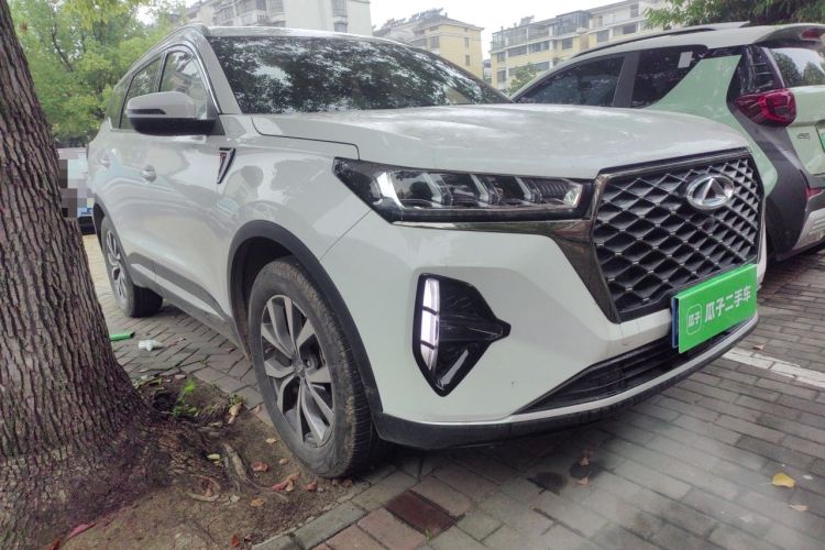 Used Chery Tiggo 7 PLUS 2021 1.5T CVT Prestige Model Front Right 45 Deg