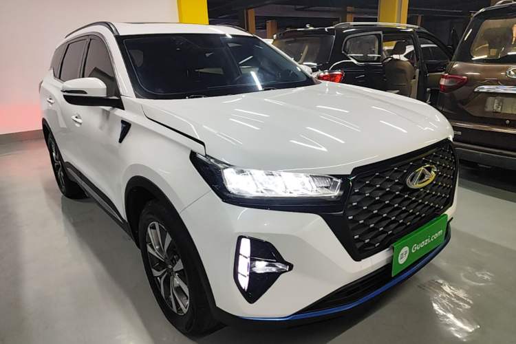 Used Chery Tiggo 7 PLUS 2021 Kunpeng Edition 1.6TGDI DCT Prestige Model+ Front Right 45 Deg