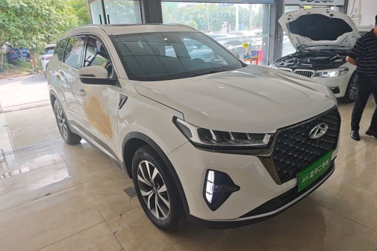 Used Chery Tiggo 7 PLUS 2021 1.5T CVT Prestige Model Front Right 45 Deg