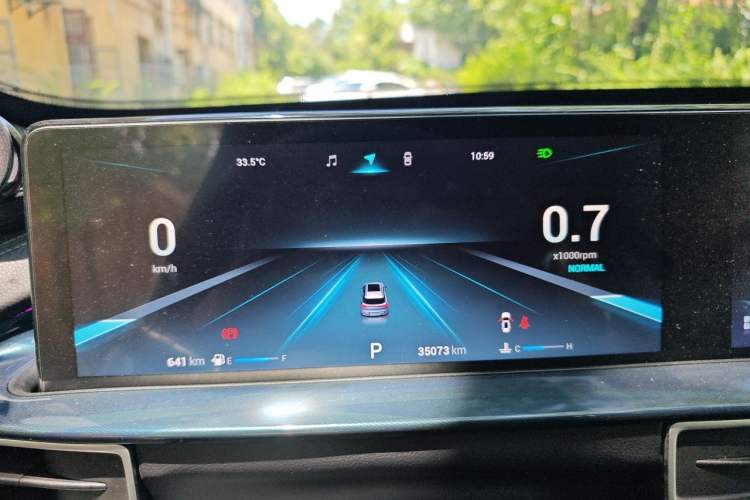 Used Chery Tiggo 7 PLUS 2021 Kunpeng Edition 1.6 TGDI DCT Prestige Model Instrument Cluster