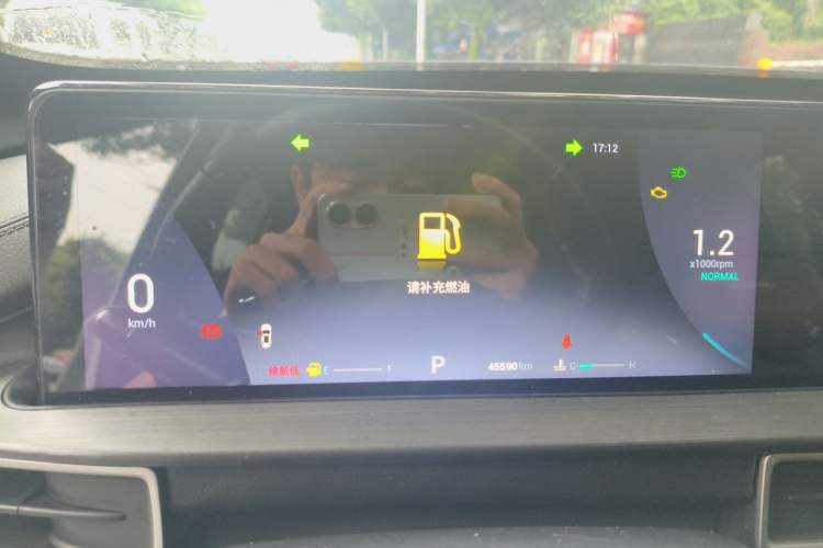 Used Chery Tiggo 7 PLUS 2021 Kunpeng Edition 1.6TGDI DCT Luxury Model Instrument Cluster
