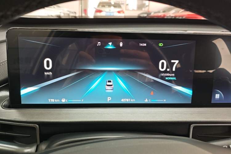 Used Chery Tiggo 7 PLUS 2021 Kunpeng Edition 1.6TGDI DCT Luxury Model Instrument Cluster
