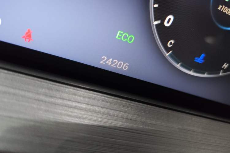 Used Chery Tiggo 7 PLUS 2021 1.5T CVT Prestige Model Odometer Close Up