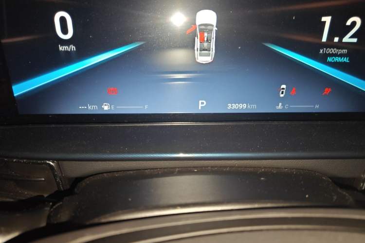 Used Chery Tiggo 7 PLUS 2021 Kunpeng Edition 1.6TGDI DCT Prestige Model+ Odometer Close Up