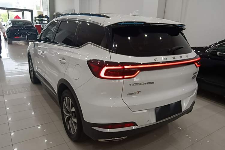 Used Chery Tiggo 7 PLUS 2021 Kunpeng Edition 1.6TGDI DCT Prestige Model+ Rear Left 45 Deg