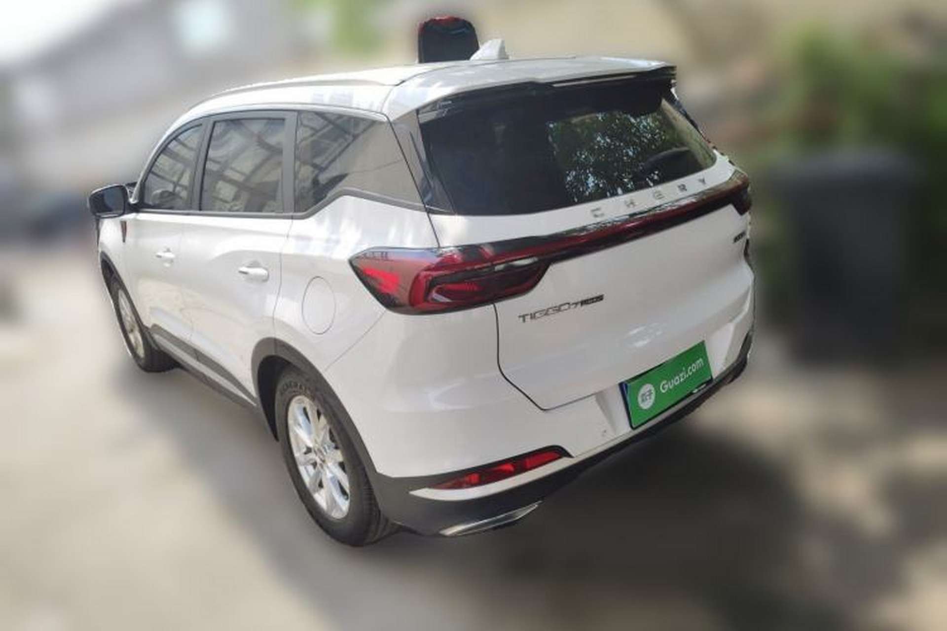 Used Chery Tiggo 7 PLUS 2021 1.5T CVT Luxury Model Rear Left 45 Deg