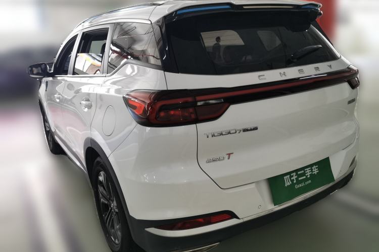 Used Chery Tiggo 7 PLUS 2021 Kunpeng Edition 1.6TGDI DCT Luxury Model Rear Left 45 Deg