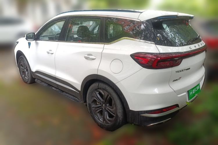 Used Chery Tiggo 7 PLUS 2021 Kunpeng Edition 1.6TGDI DCT Luxury Model Rear Left 45 Deg