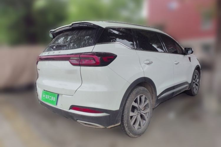 Used Chery Tiggo 7 PLUS 2021 1.5T CVT Prestige Model Rear Right 45 Deg