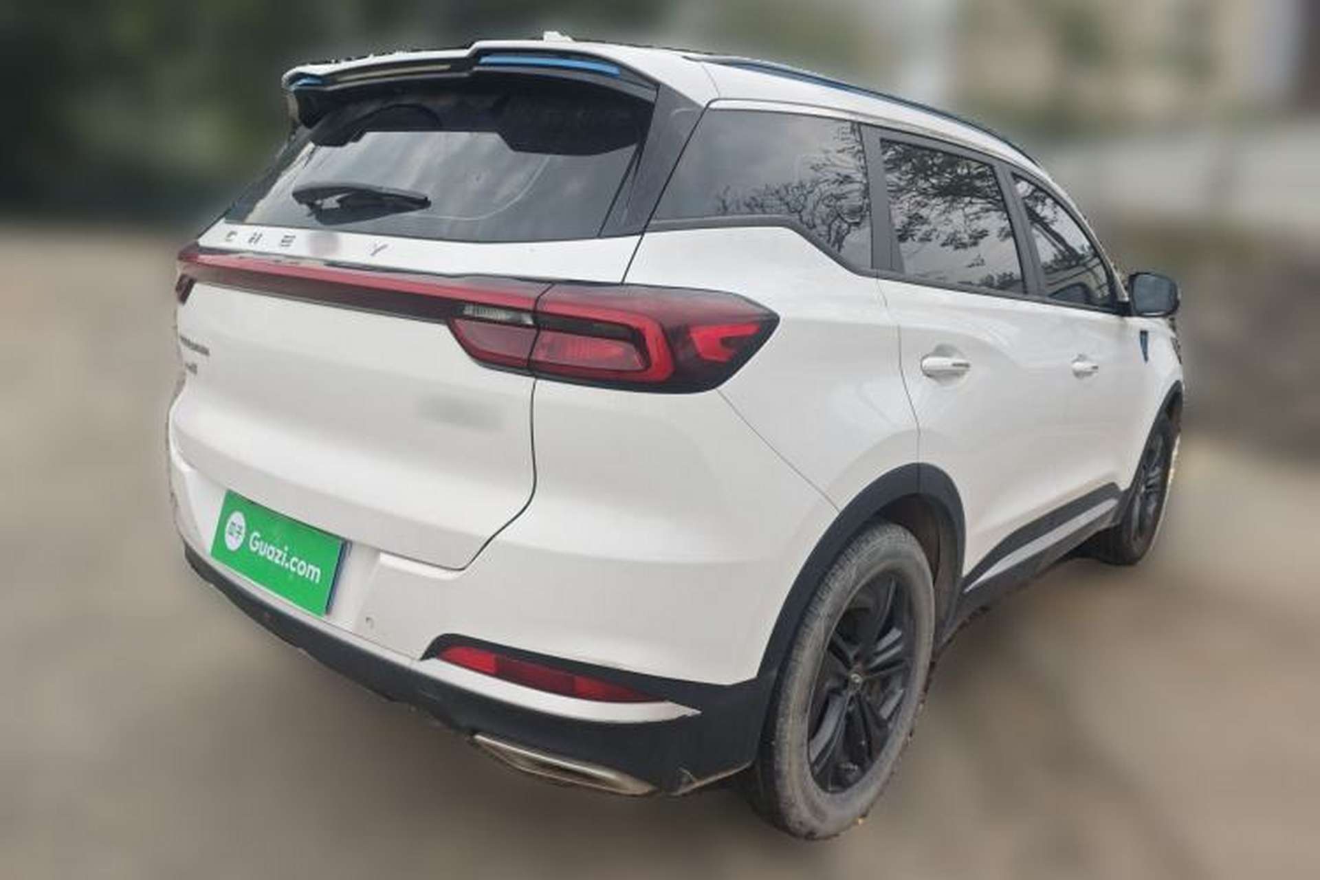 Used Chery Tiggo 7 PLUS 2021 Kunpeng Edition 1.6TGDI DCT Luxury Model Rear Right 45 Deg