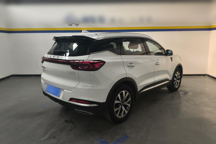 Used Chery Tiggo 7 PLUS 2021 1.5T CVT Prestige Model Rear Right 45 Deg