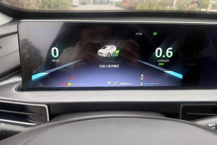 Used Chery Tiggo 7 PLUS 2022 1.5T CVT Luxury Edition+ Odometer Close Up