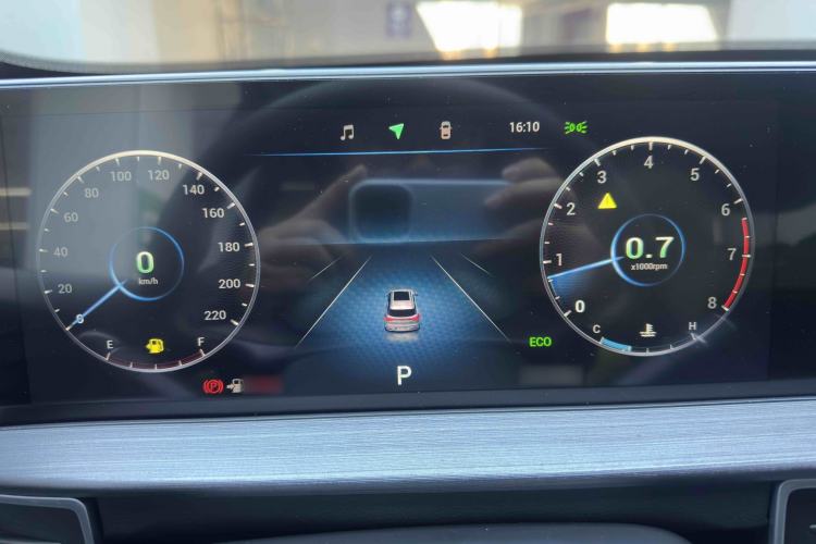 Used Chery Tiggo 7 PLUS 2022 1.5T CVT Noble Lady Yellow Limited Edition Premium Version Instrument Cluster