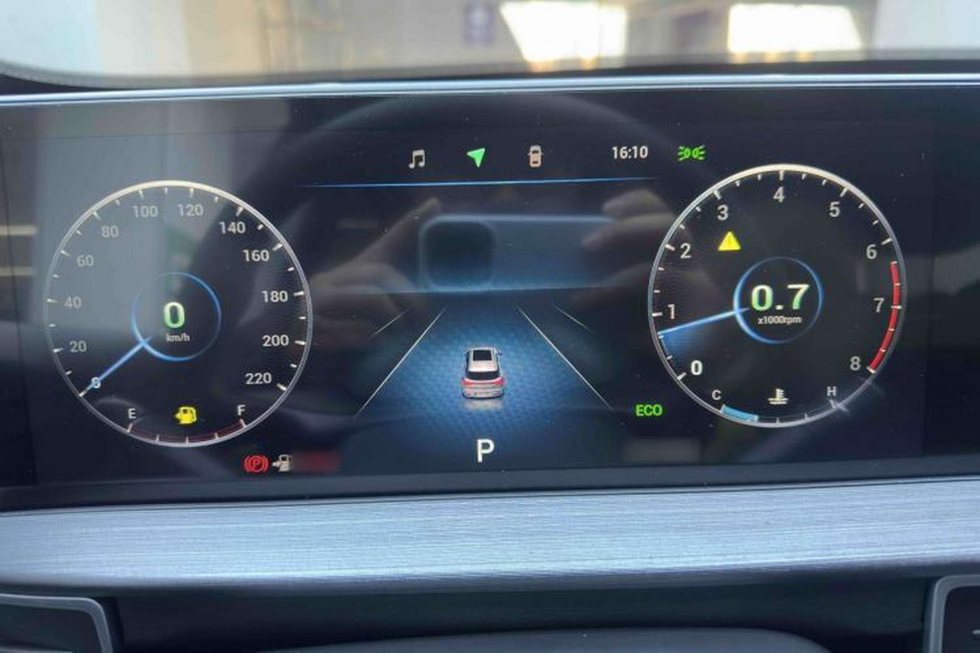Used Chery Tiggo 7 PLUS 2022 1.5T CVT Noble Lady Yellow Limited Edition Premium Version Instrument Cluster